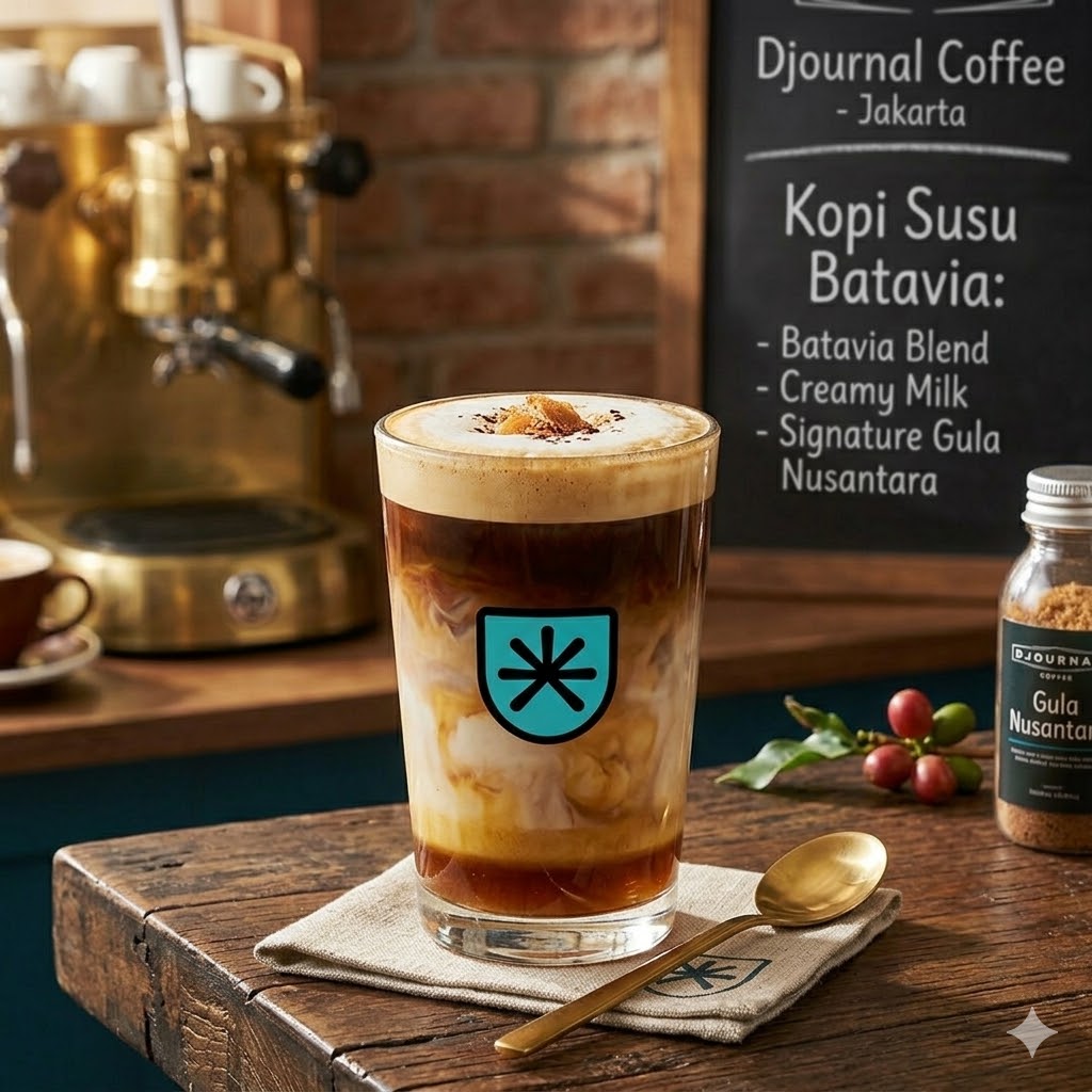 Kopi Susu Batavia Djournal Coffee